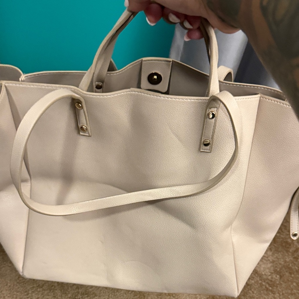 Also Cream Tote